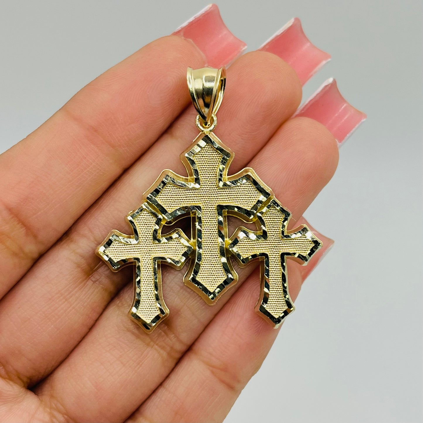 10k Gold Multi- Royal Cross