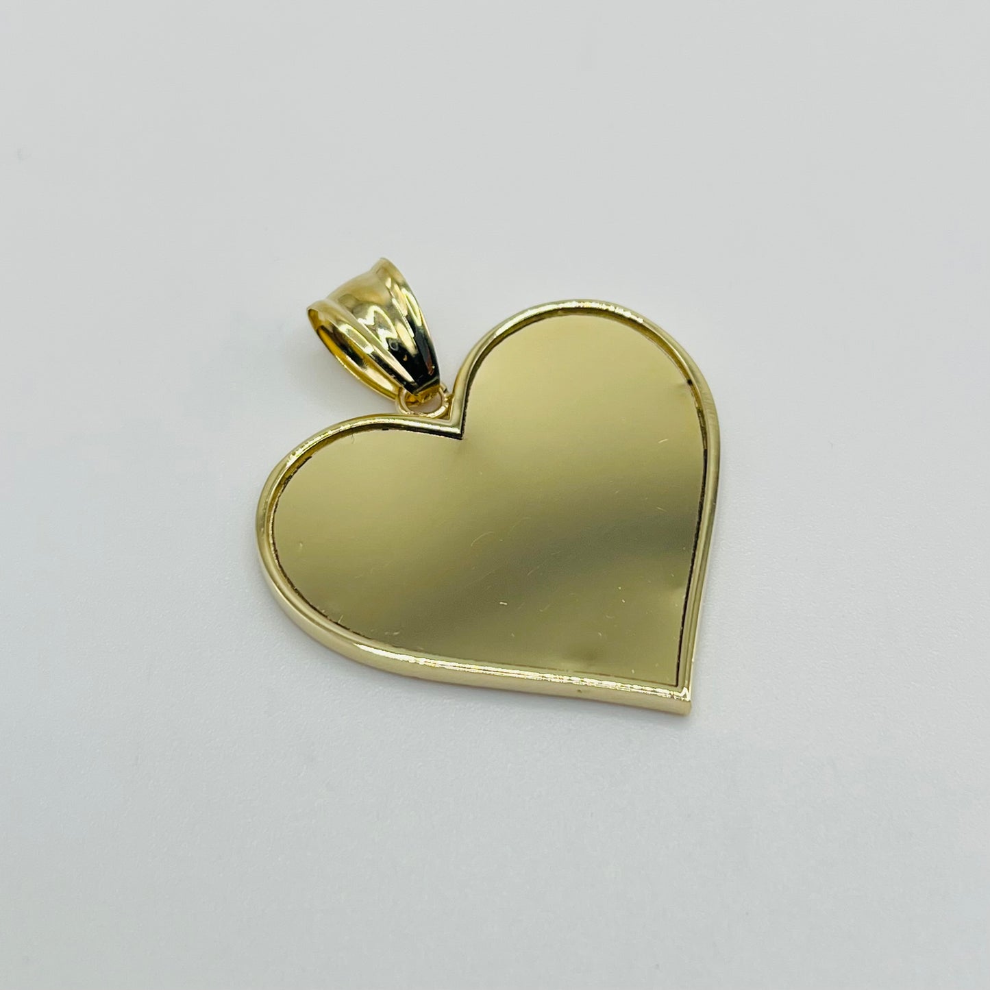 14k Gold High Polish Picture Pendant