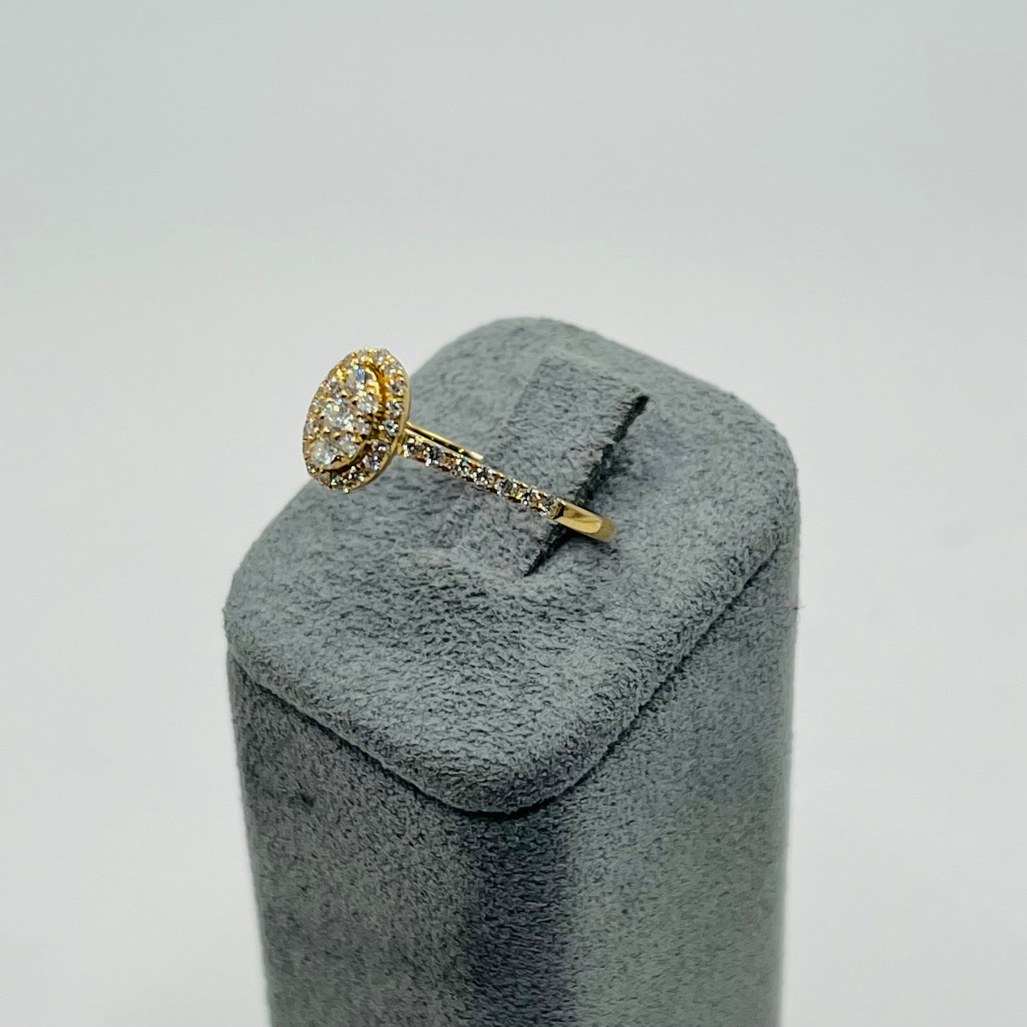 14k Gold Natural Diamond Celeste Ring