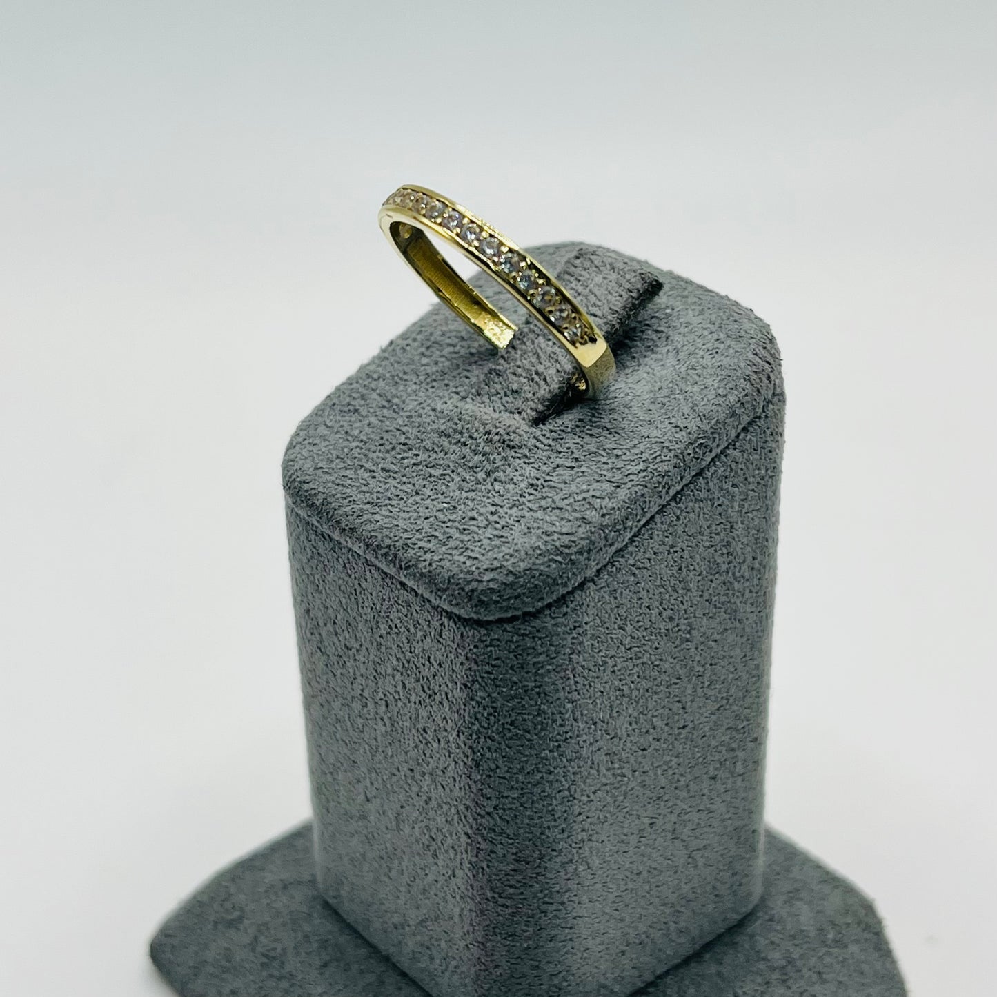 10k Gold Radiance Cz Band