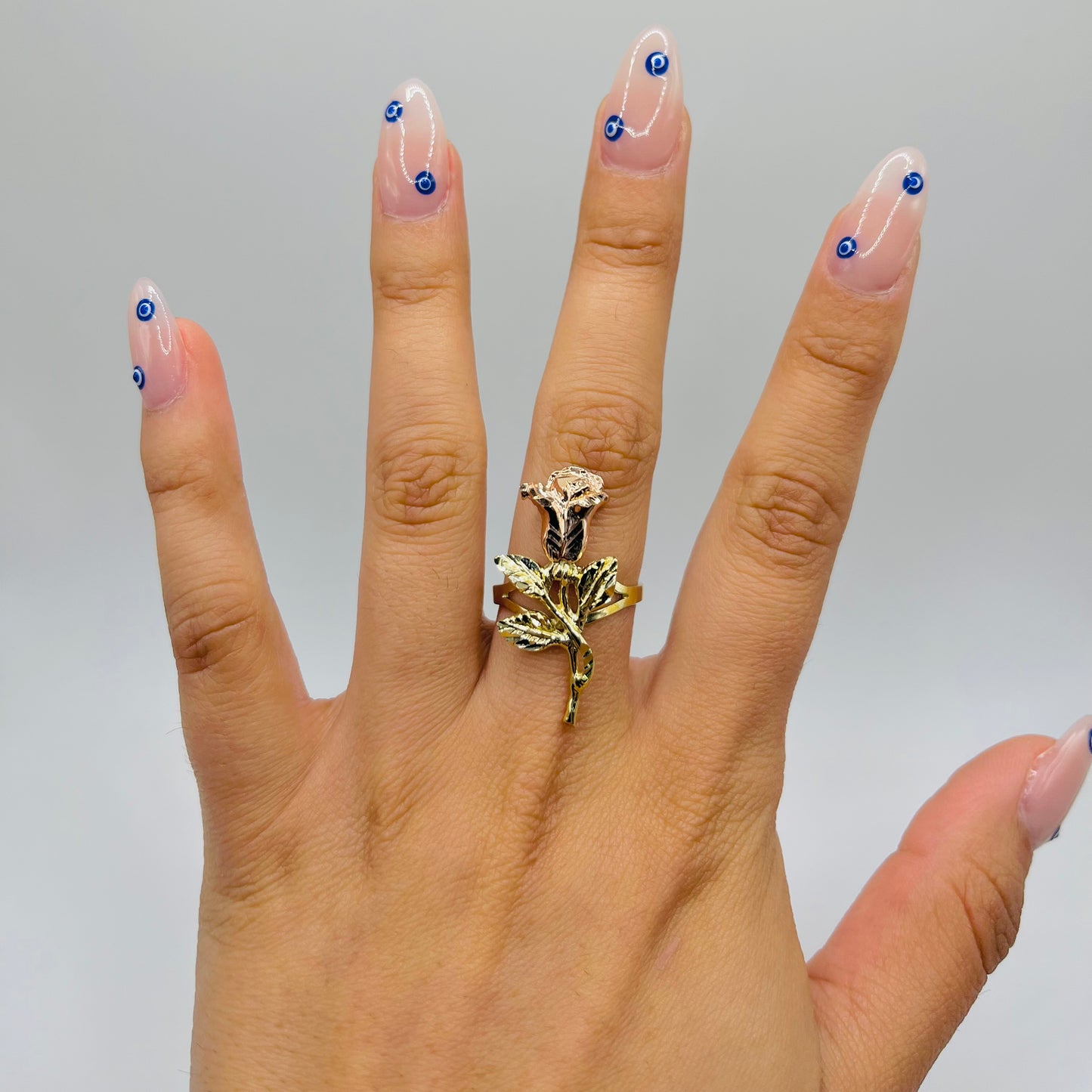 10k Gold Rose Ring