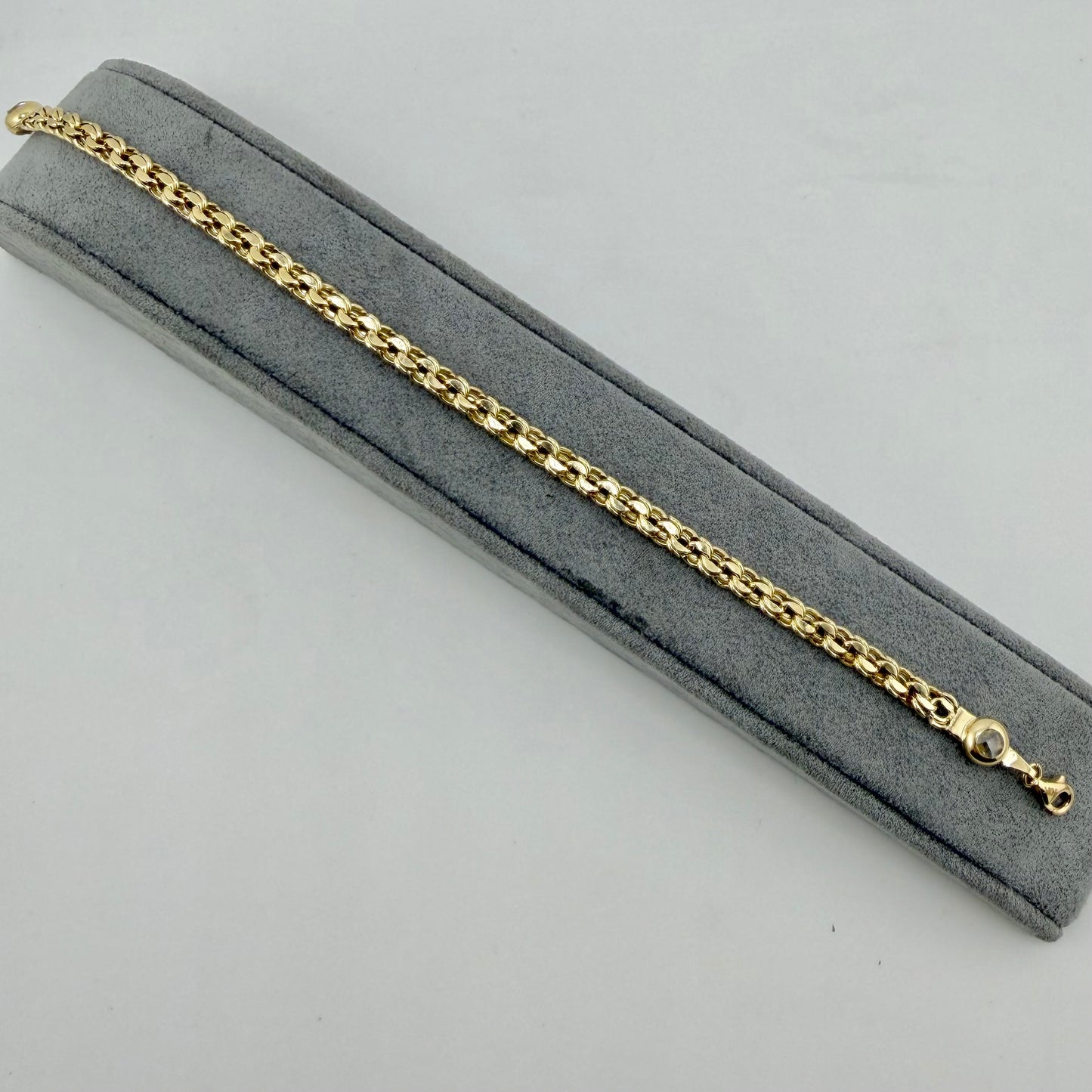 10k Gold 4.5mm Chino Link Bracelet