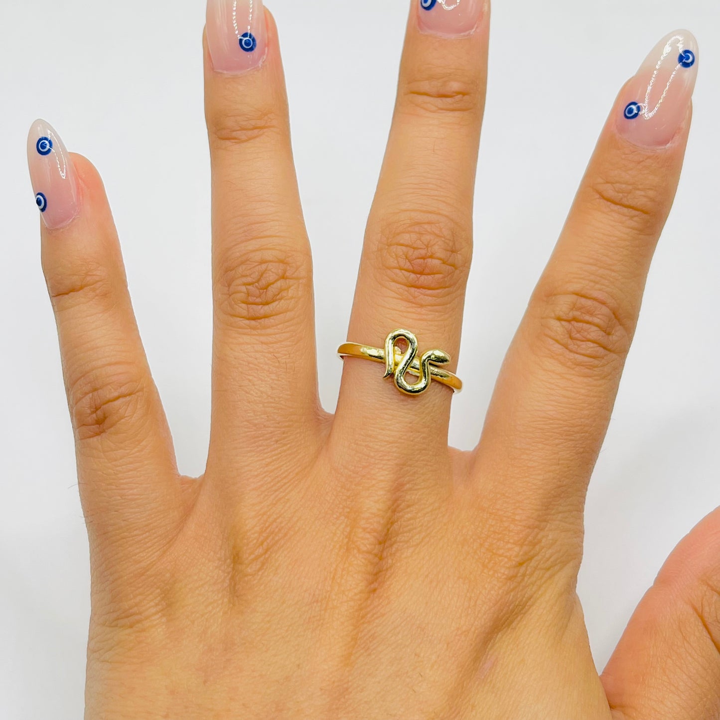 10k Gold Mini Snake Ring