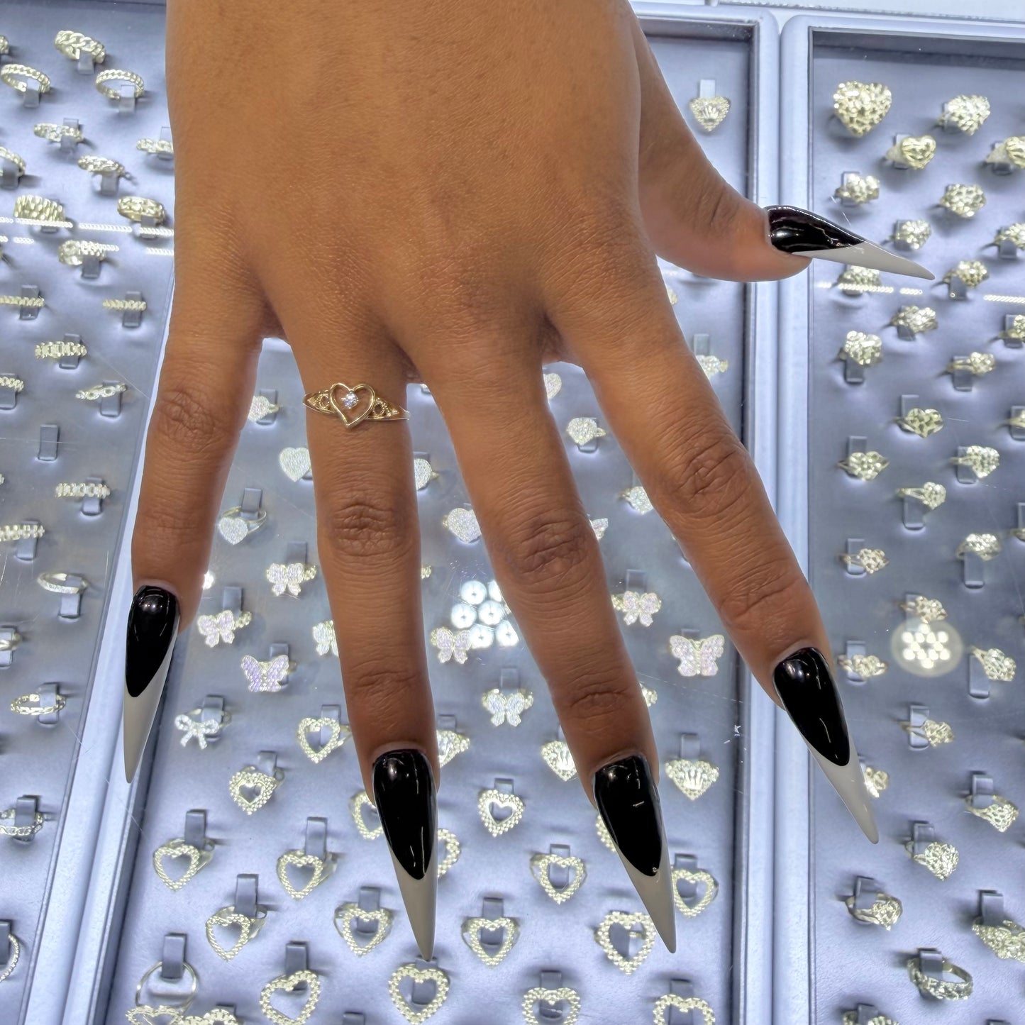 14K Gold Endless Love Ring