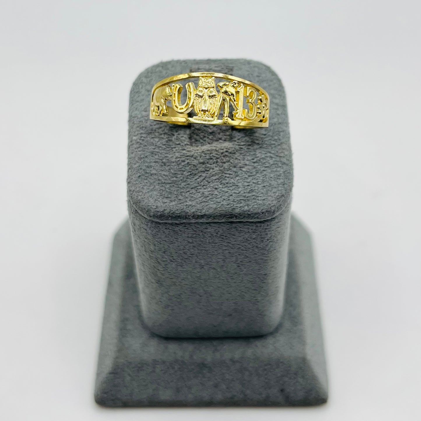 10k Gold Chance of Luck Ring