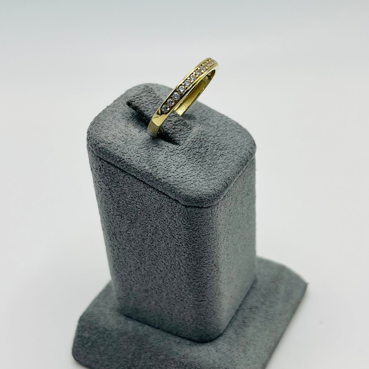 10k Gold Radiance Cz Band
