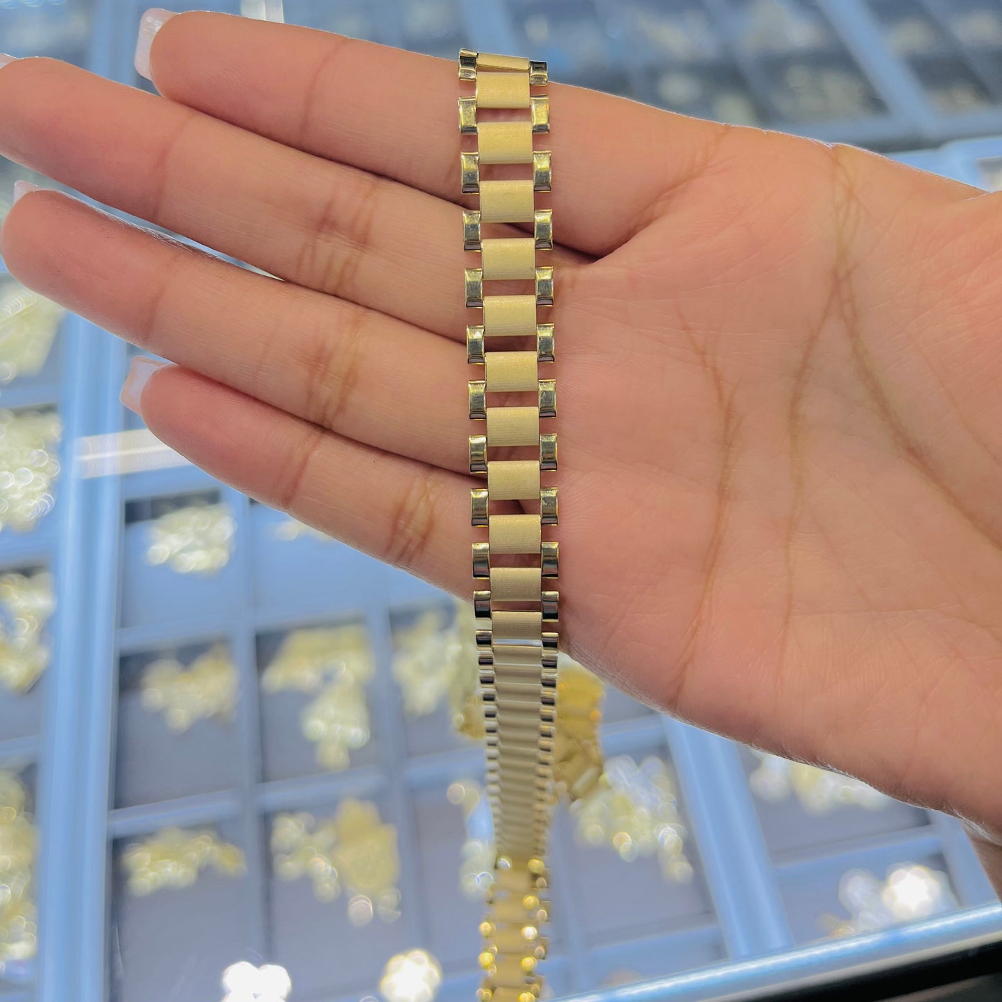 10K Gold 10mm Premium RX Chain