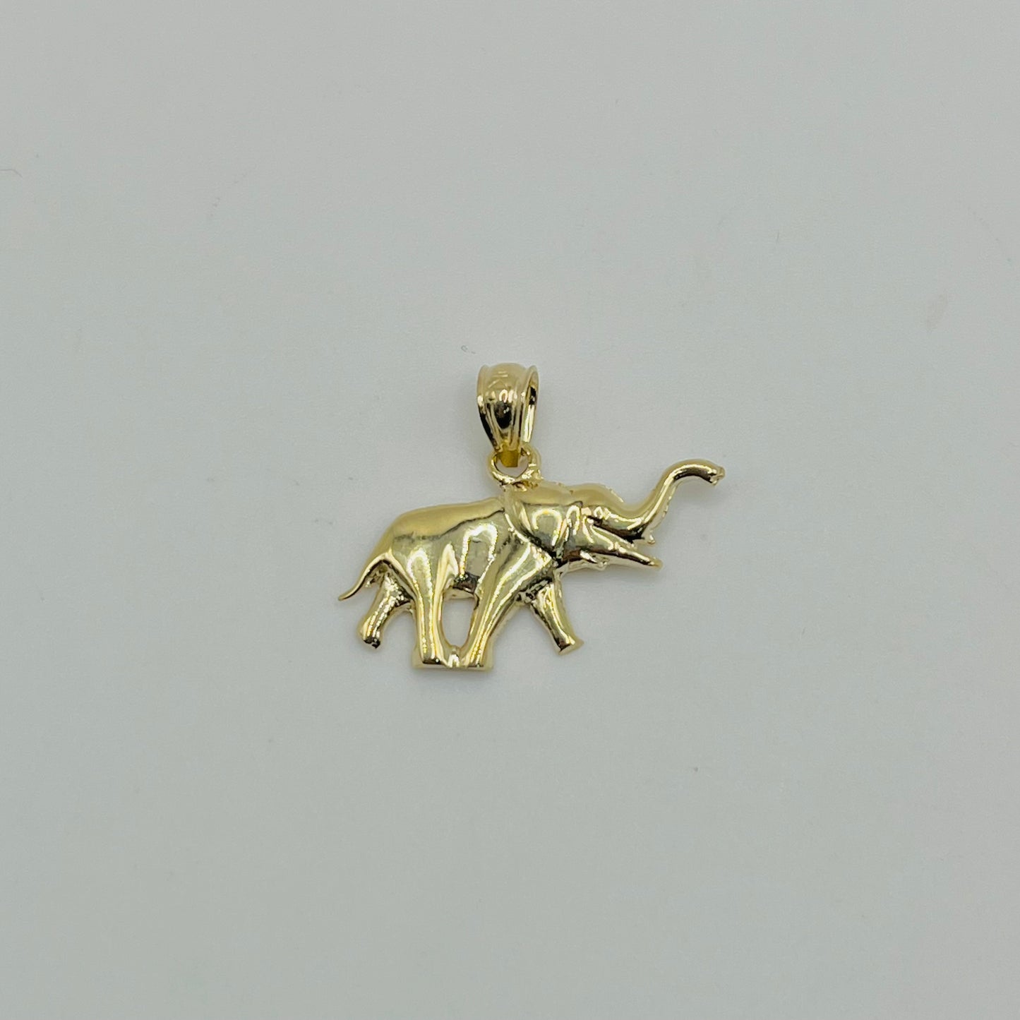 10k Gold Mini Elephant Charm