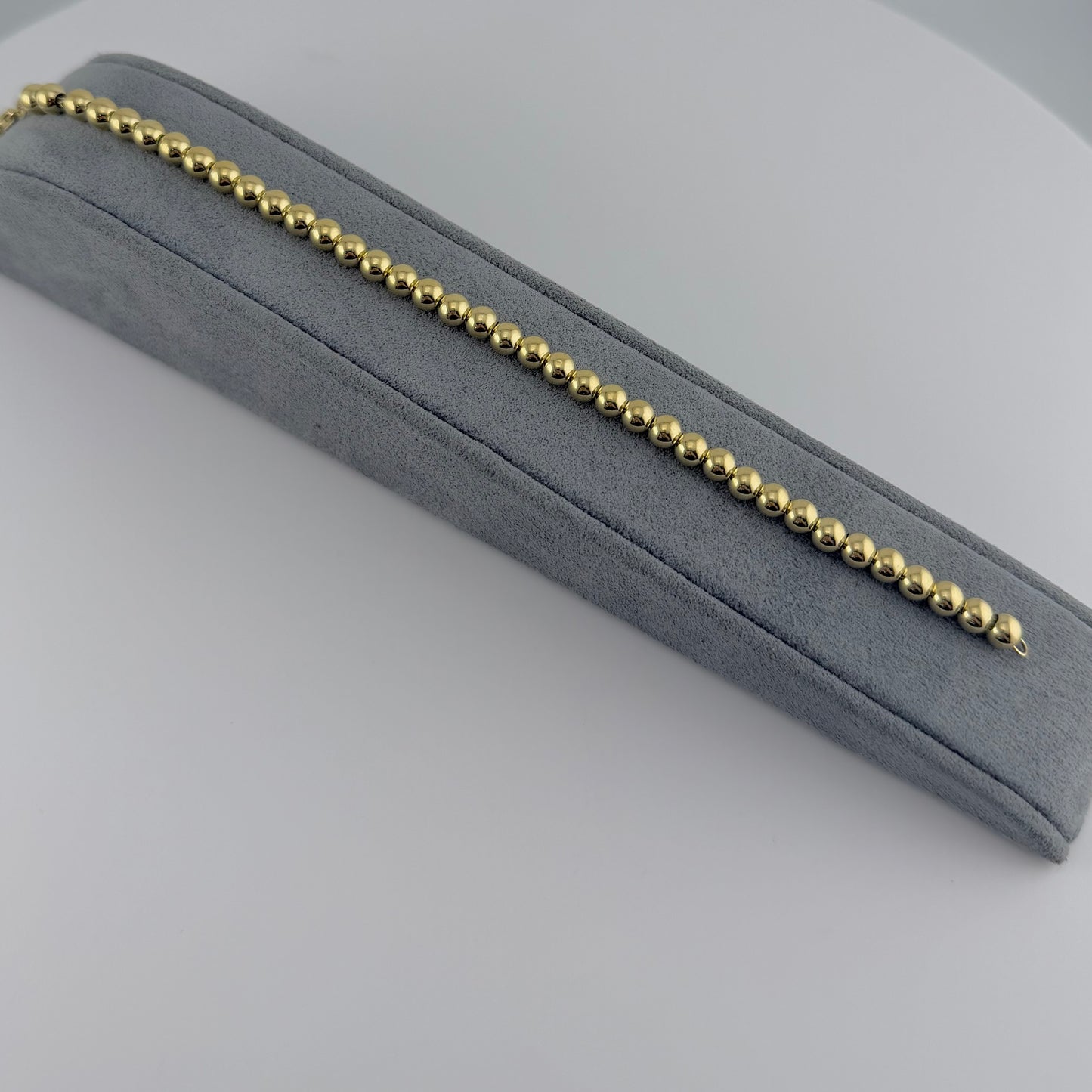 14k Gold Holy Loop Bracelet