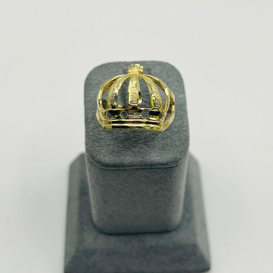 10k Gold Royal Crown Ring