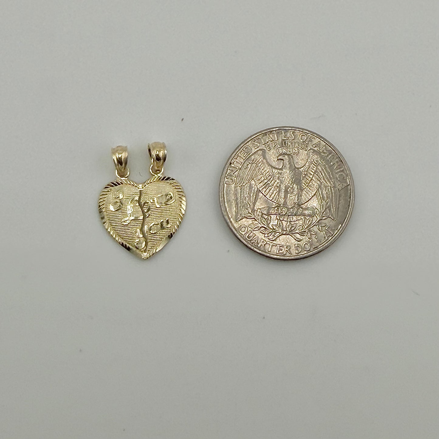 10k Gold Breakable I Love You Charm