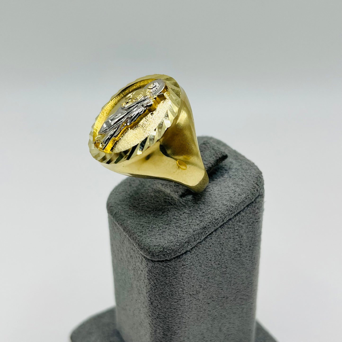 10k Gold Two- Tone St. Jude Forge Ring