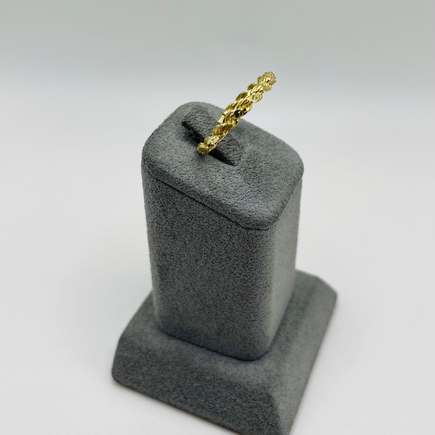 10K Gold Rope Ring ( 3mm)