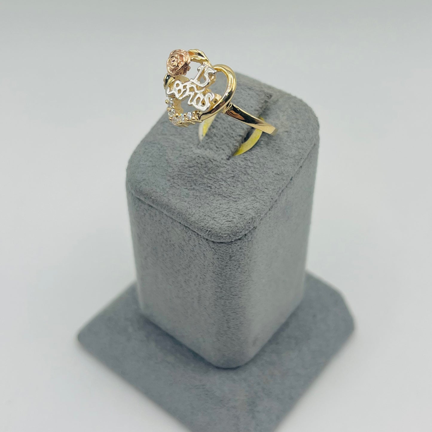 14k Gold Forever 15 Quince Ring