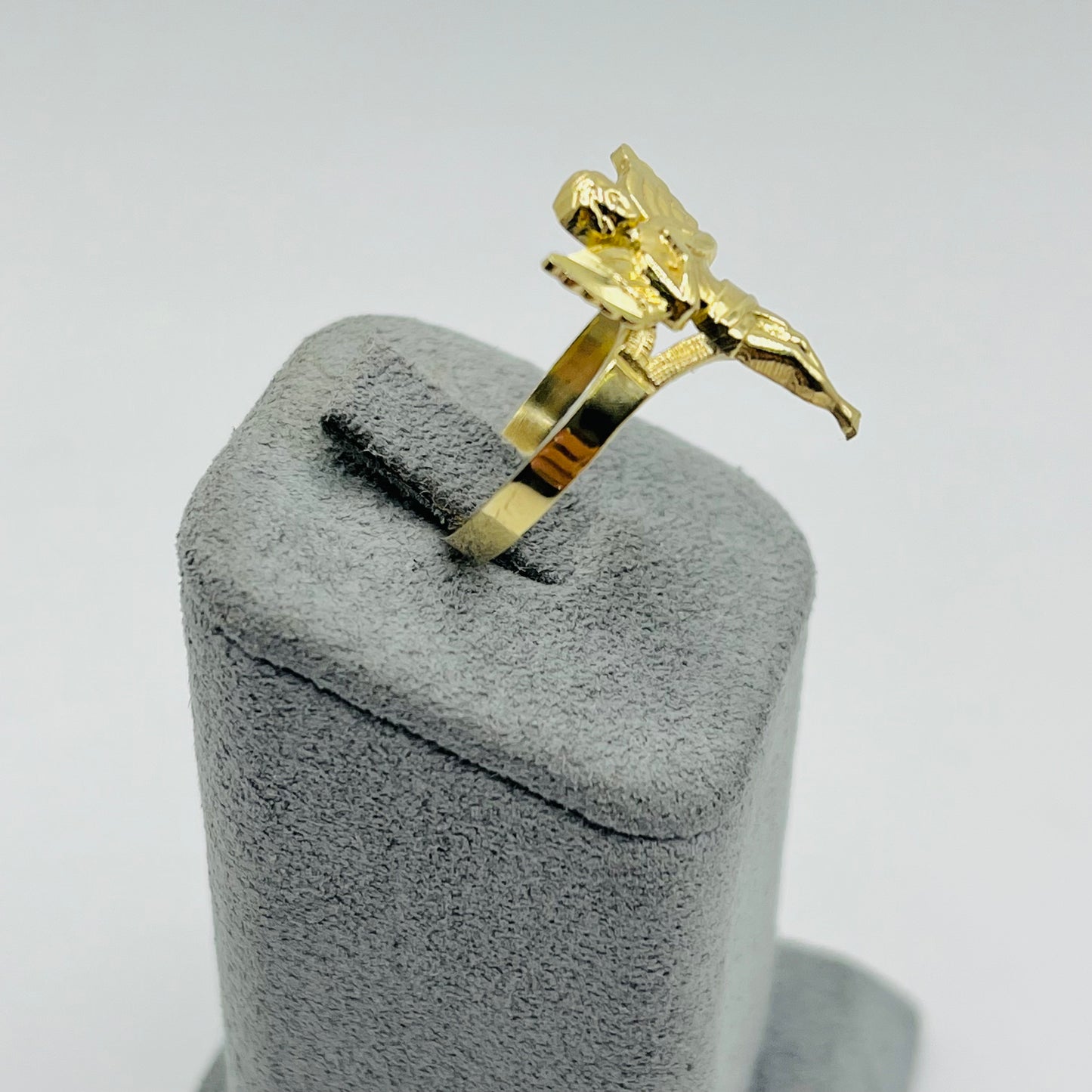 10k Gold Holy Angel Ring