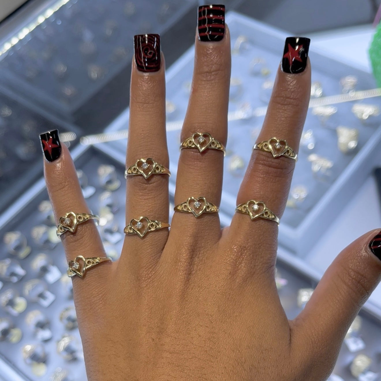 10K Gold Endless Love Ring