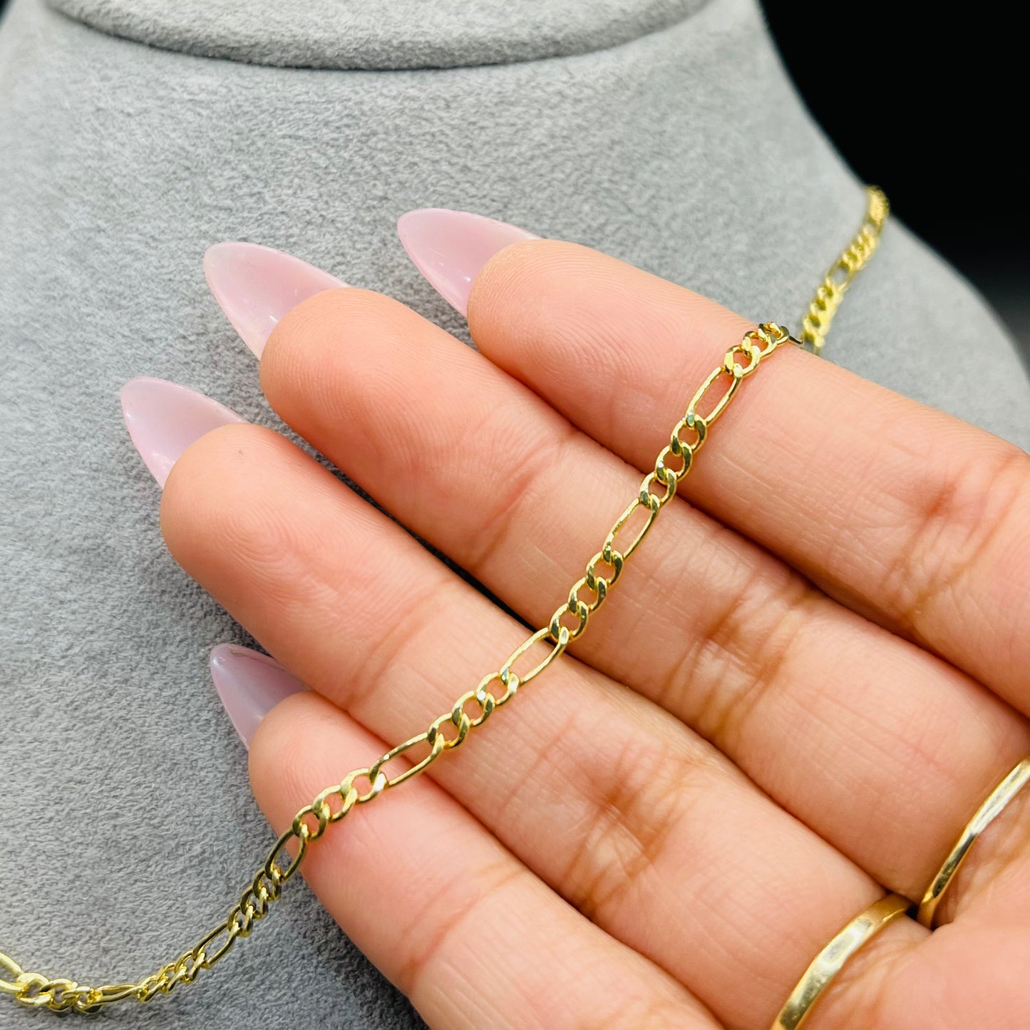 14K Gold Figaro Chain 2.5mm