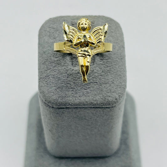 10k Gold Holy Angel Ring