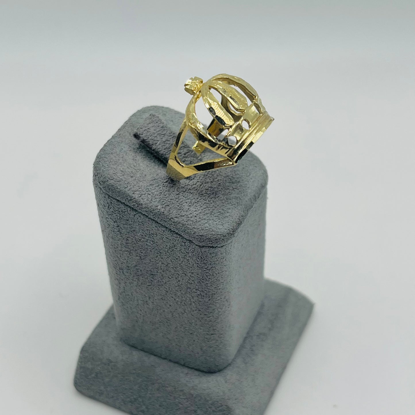 10k Gold Royal Crown Ring