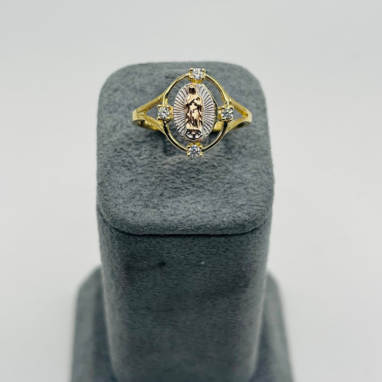 14k Gold Our Lady’s Embrace Ring