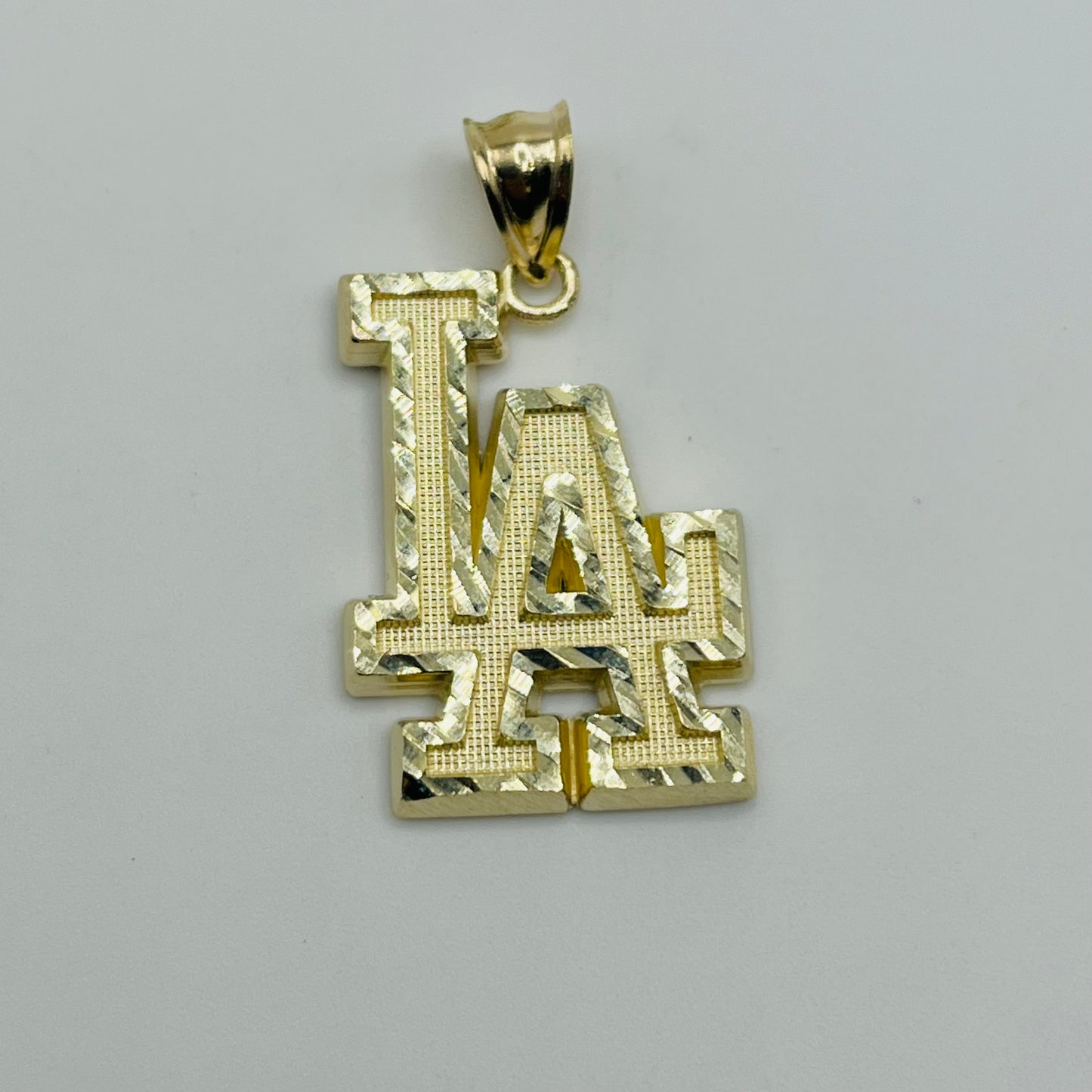 10k Gold LA Charm (Large)