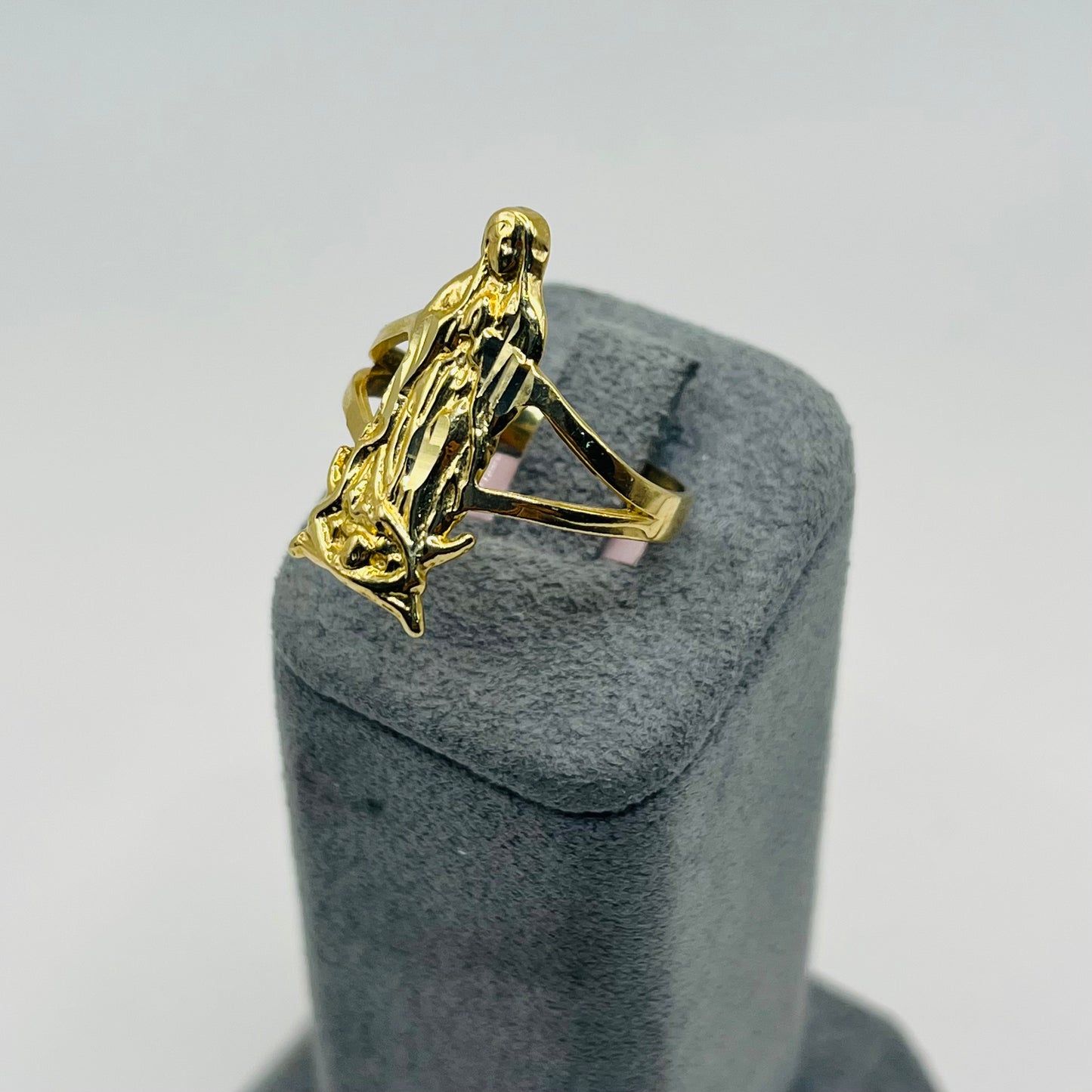 14k Gold "La Virgen De Guadalupe" Ring