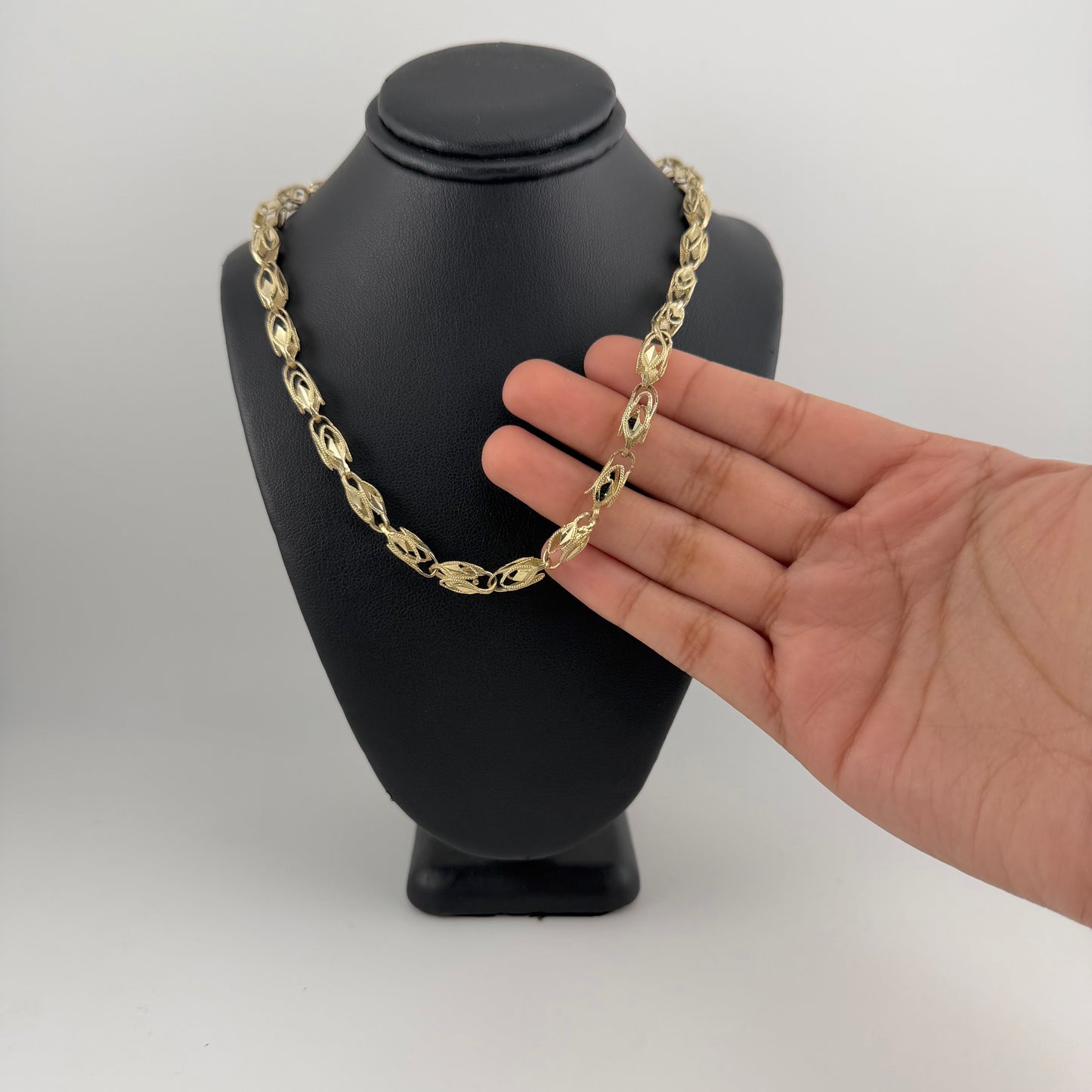 10K Gold Turkish Link Chain (5.5mm)