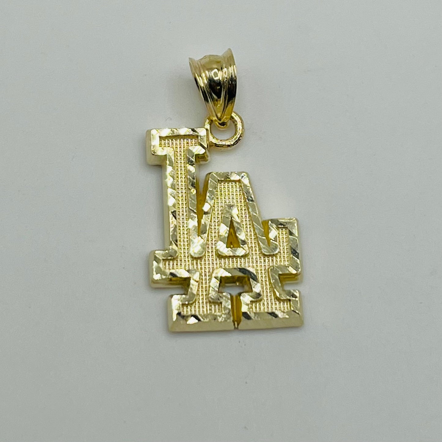 10k Gold LA Charm (Small)