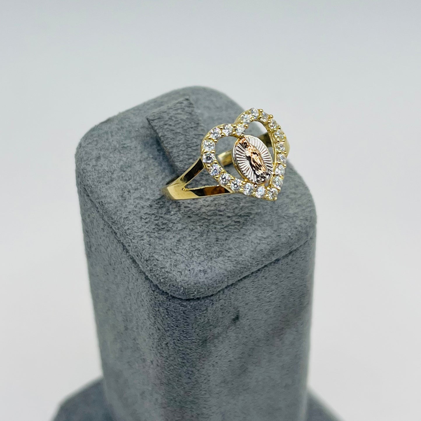 14k Gold Immaculate Heart Ring