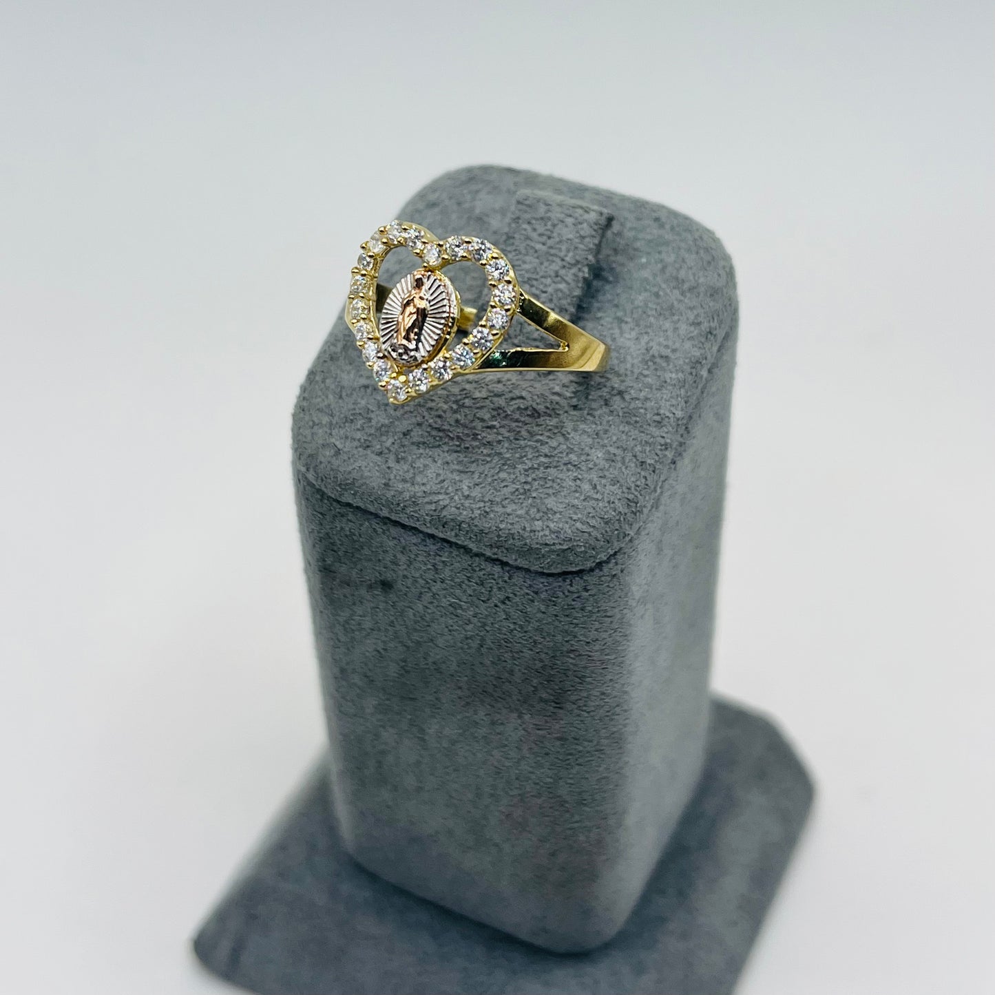 14k Gold Immaculate Heart Ring