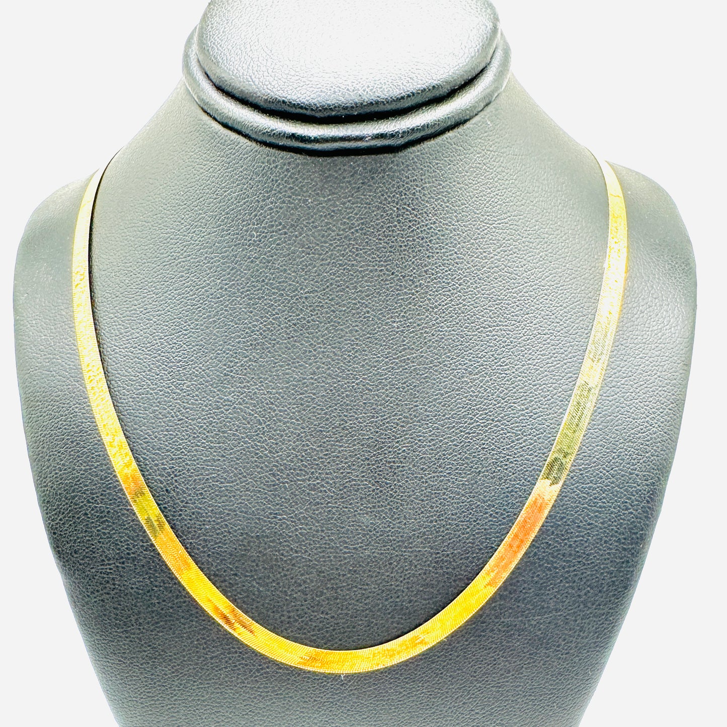 10K Gold 2.8mm Herringbone Chain