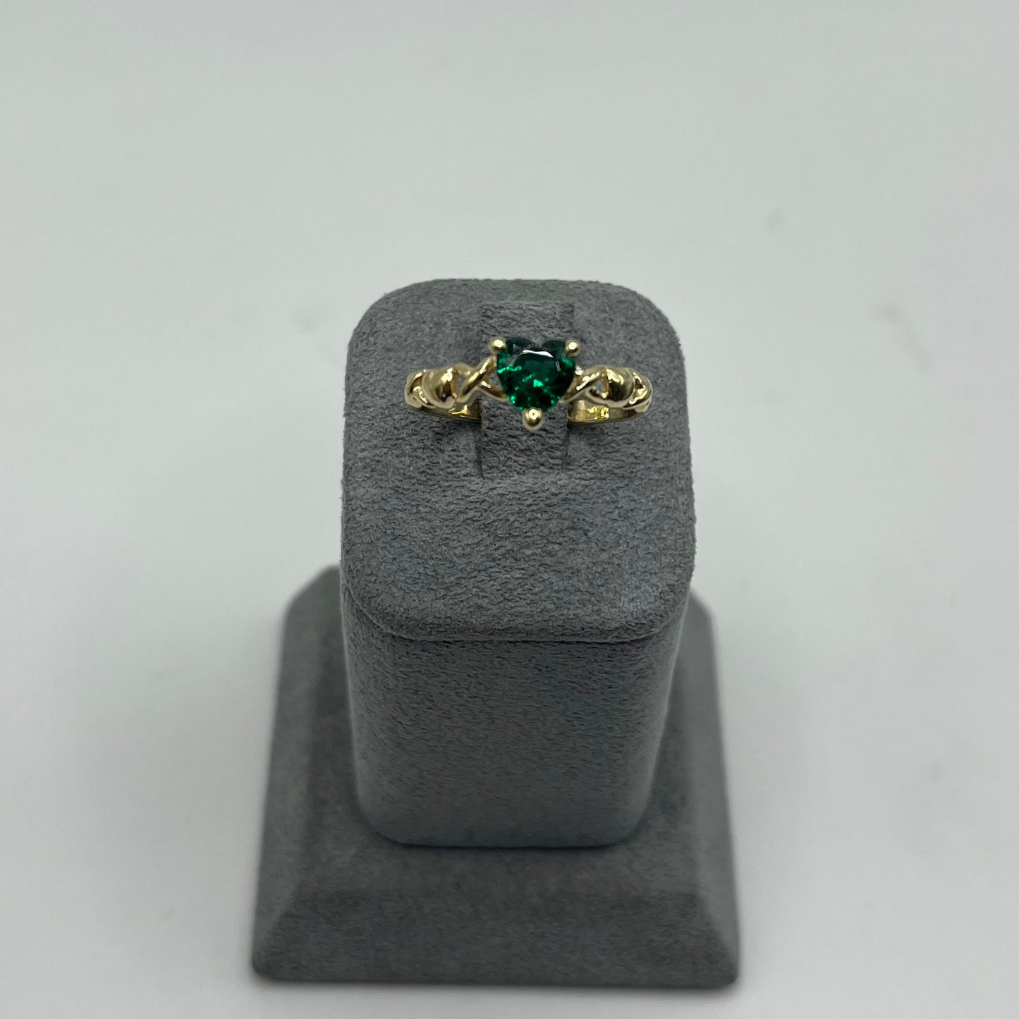 10k Gold Full of Love Cz Stone Ring