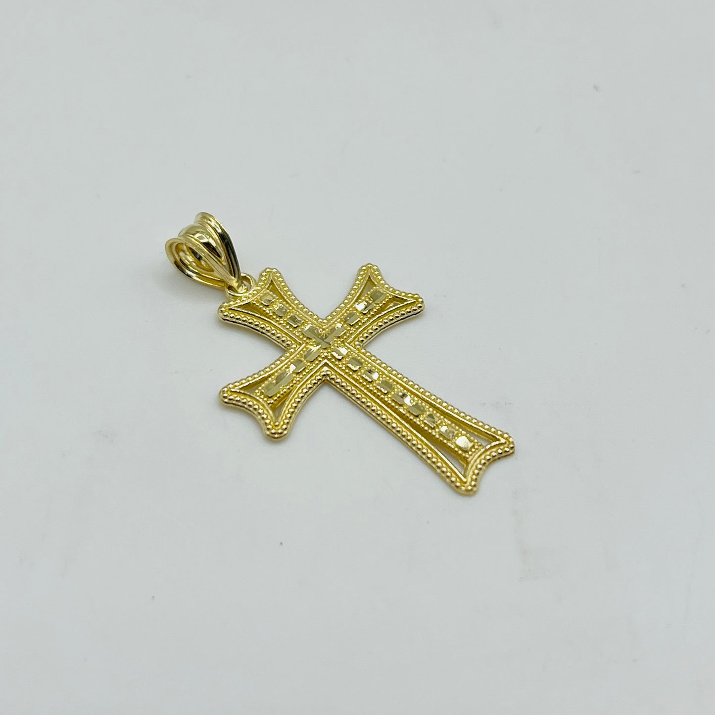 10k Gold Maltese Cross Charm