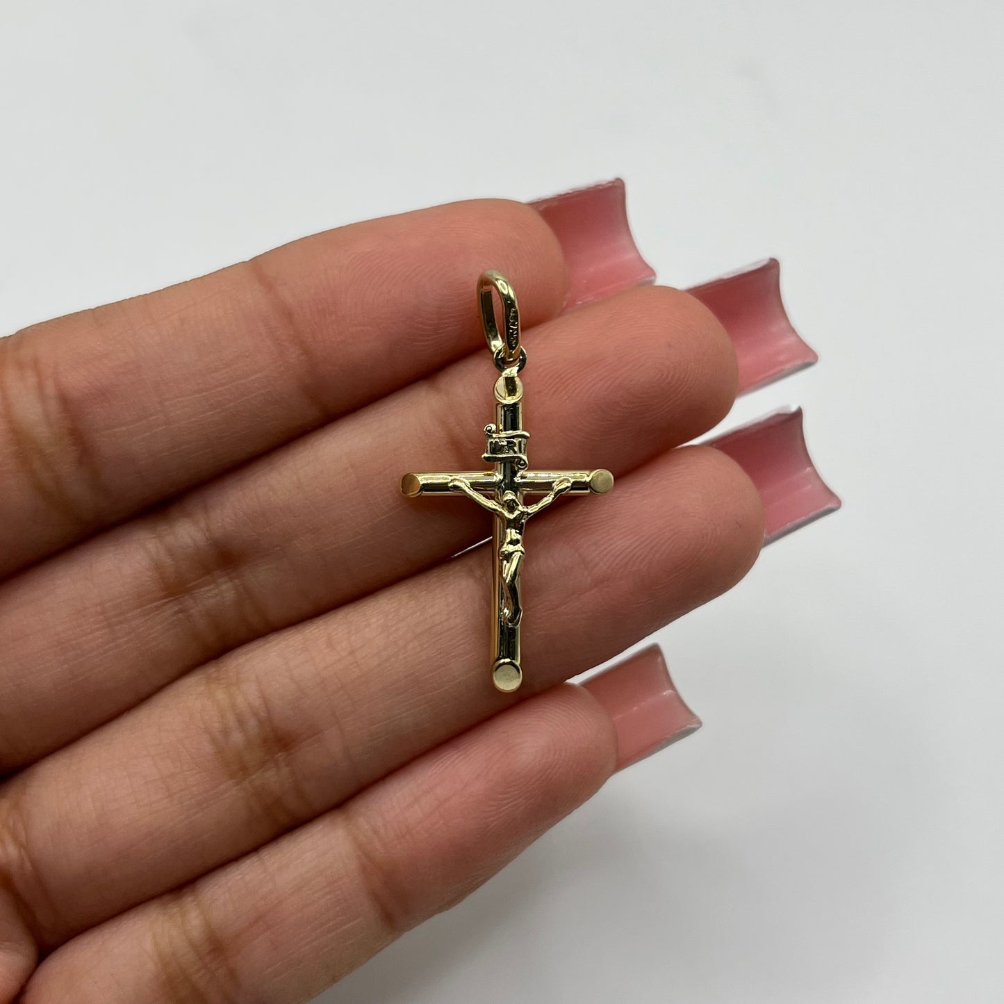10k Gold Holy Cross Charm