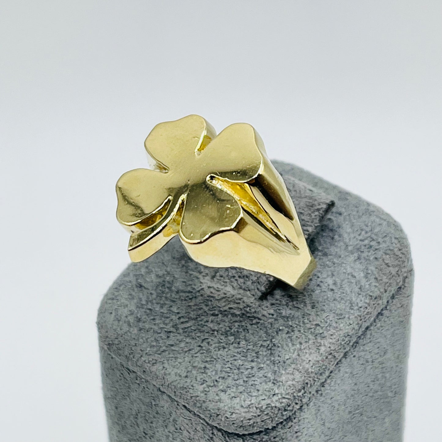 10K Gold 4 Leaf Clover Ring