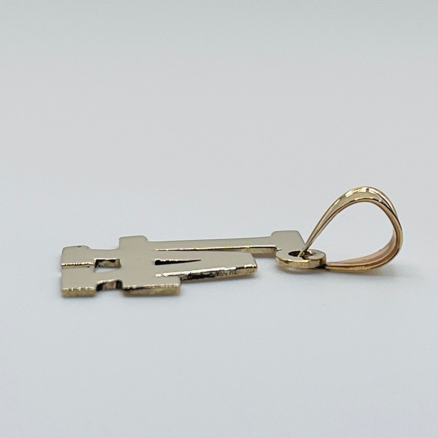 10K Gold LA Charm