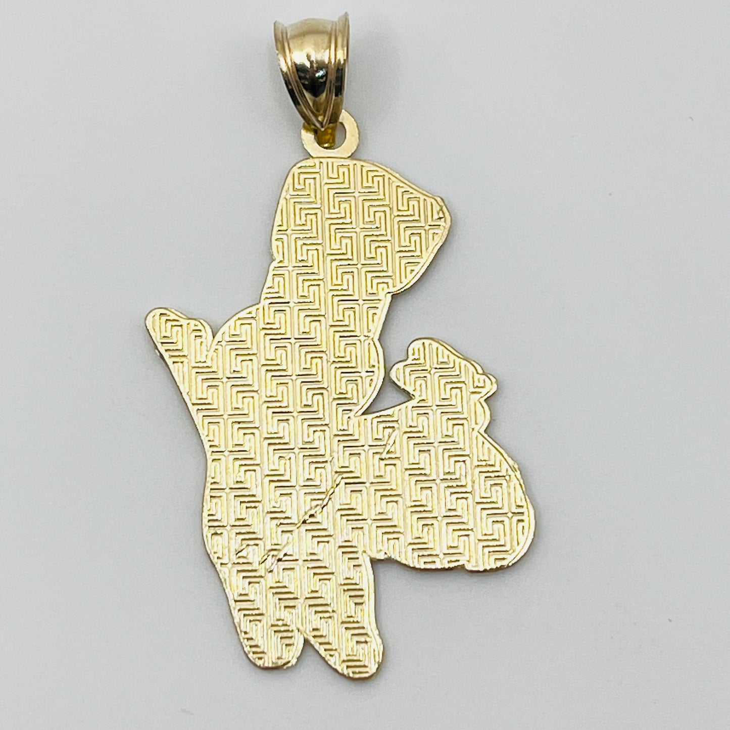 10K Gold Doughboy Charm (L)