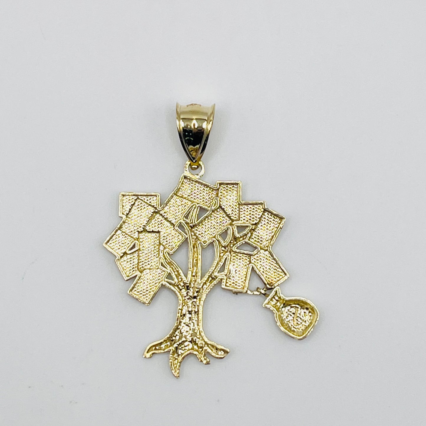 10K Gold Money Tree Charm