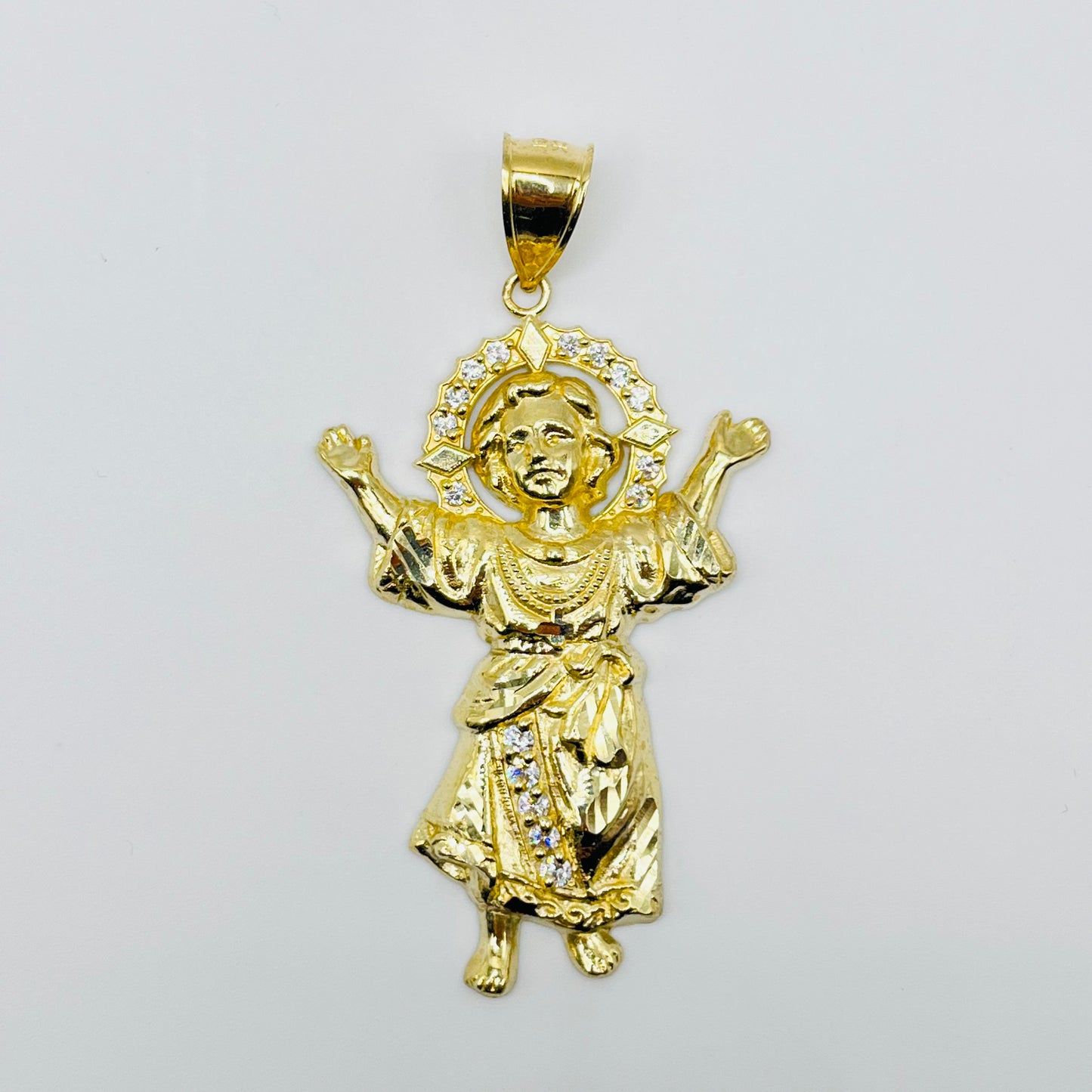 10K Gold Santo Nino de Atocha Charm (L)
