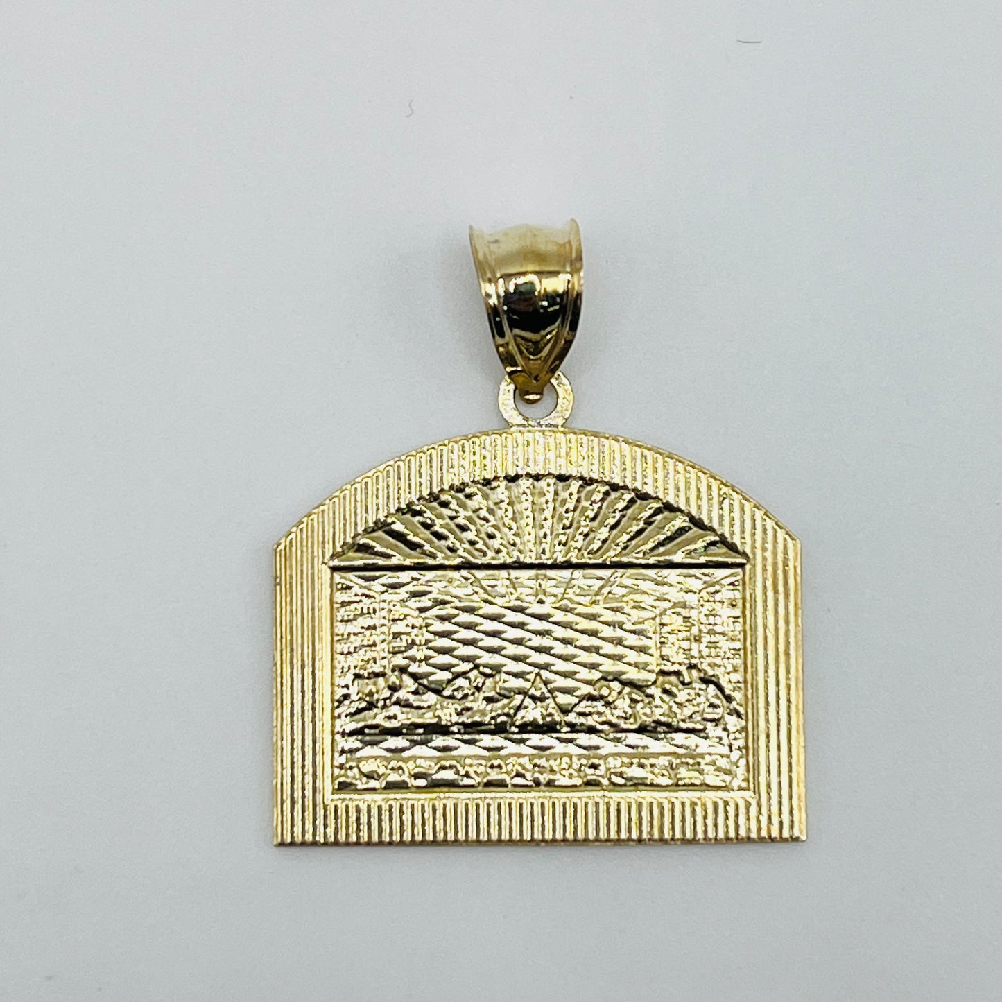 10K Gold Last Supper Shield