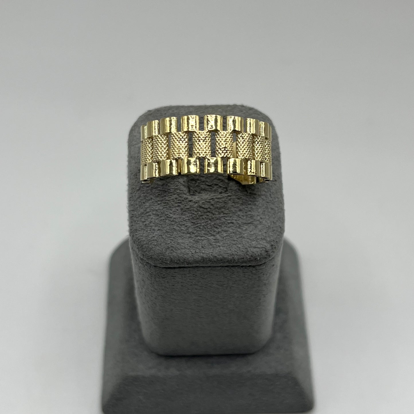 10k Gold Rx Band Ring (9mm)