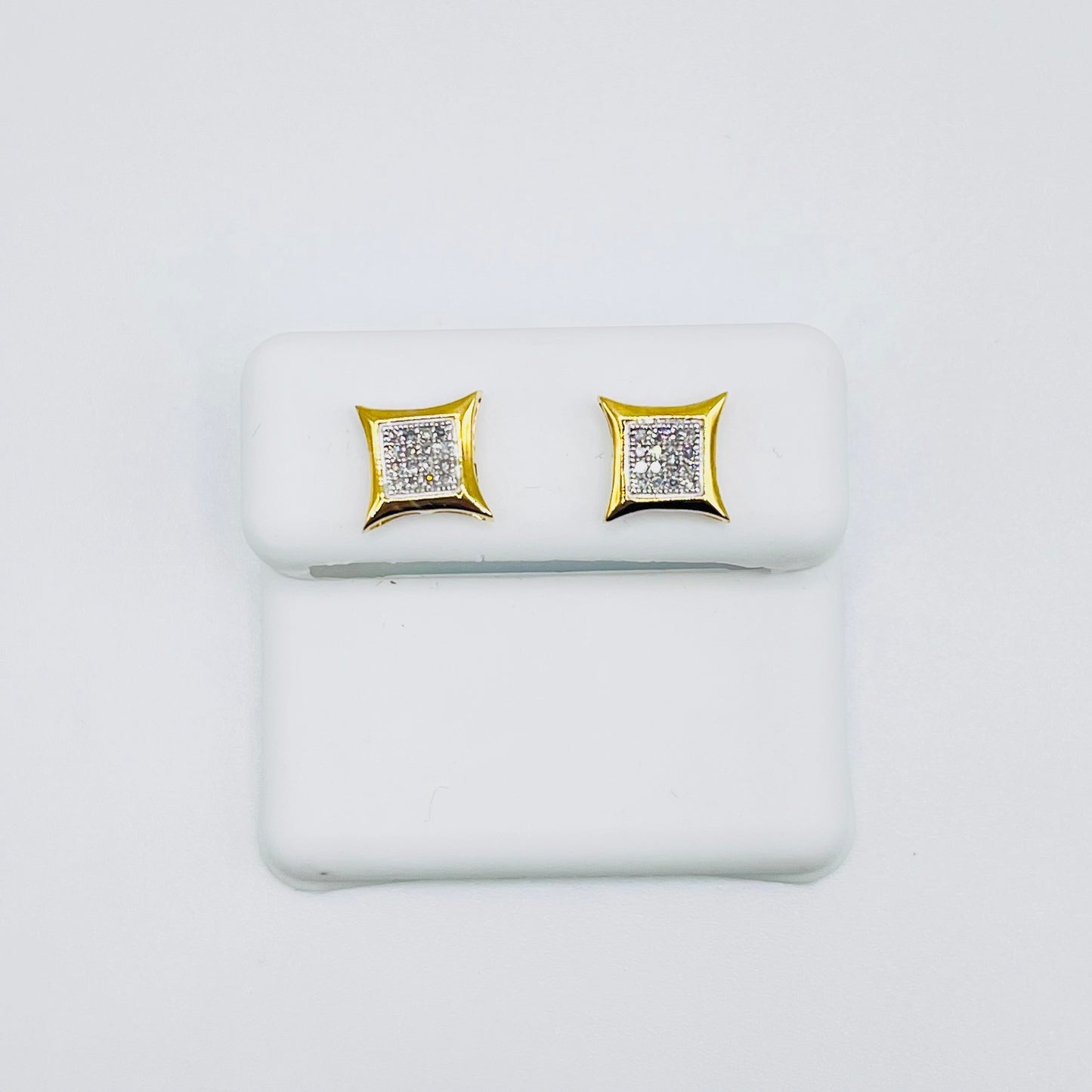 8mm Diamond Kite Earrings