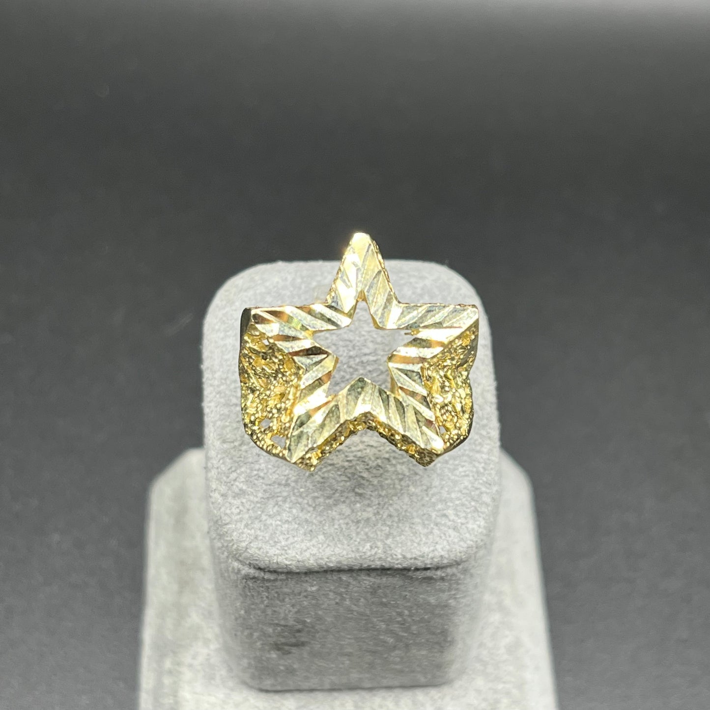 10K Gold Star Ring