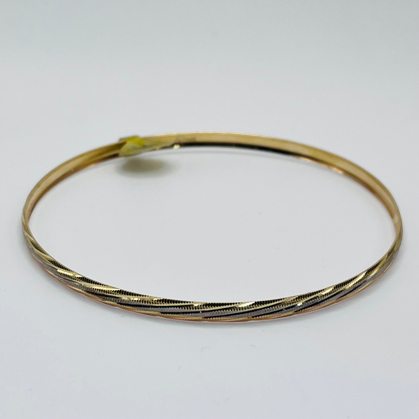 14K GOLD BANGLE 4