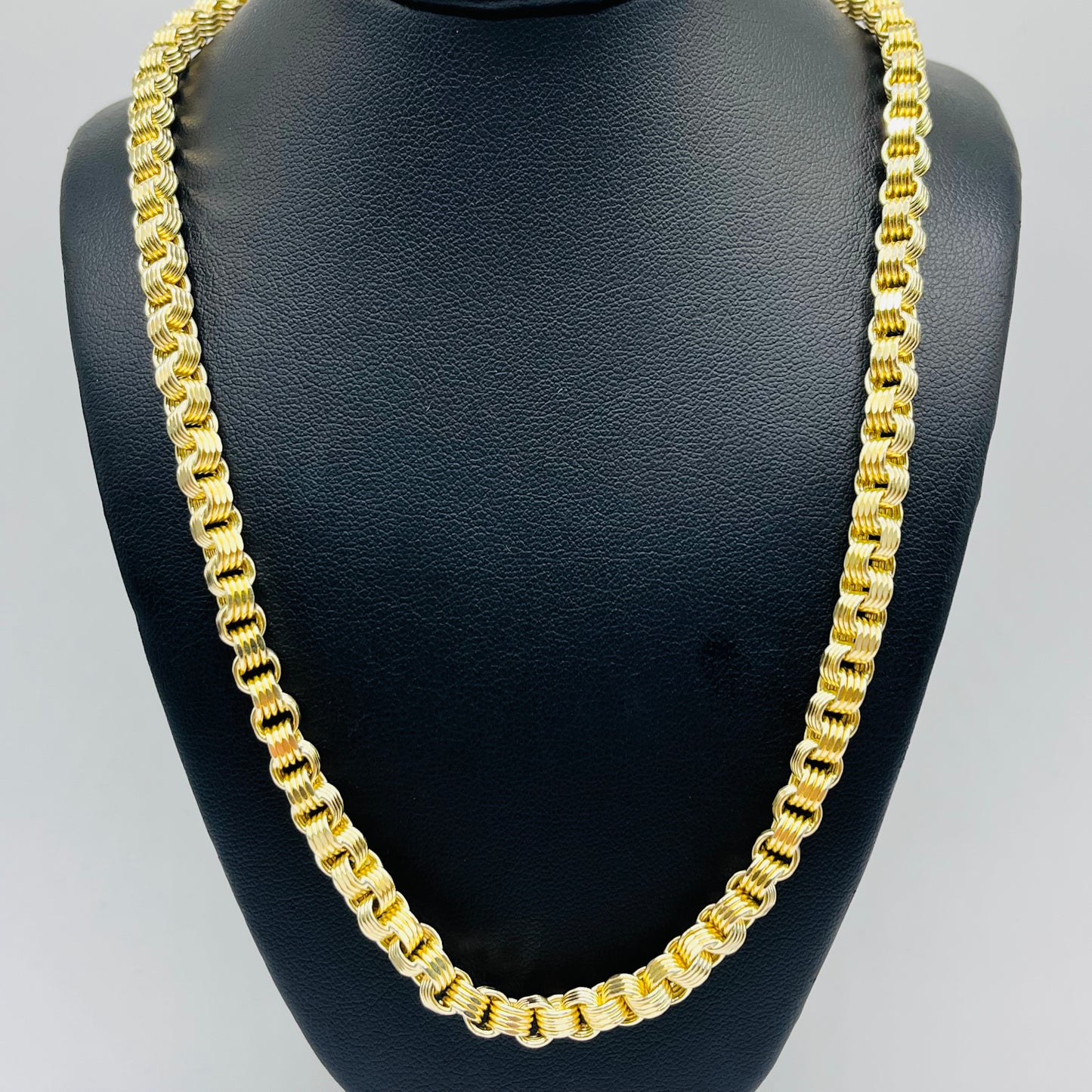 10K Gold 5mm Alexander Chain