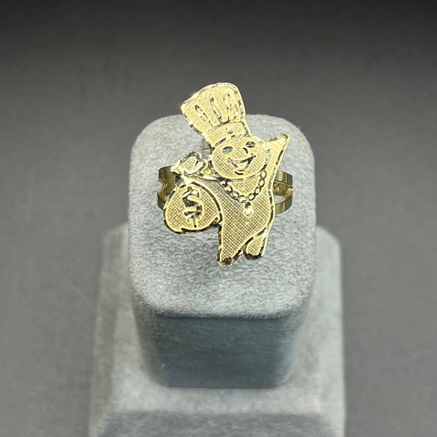 10K Gold Doughboy Ring
