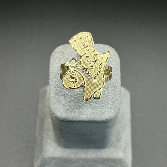 10K Gold Doughboy Ring