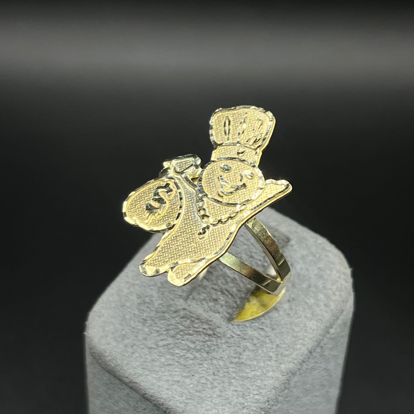 10K Gold Doughboy Ring