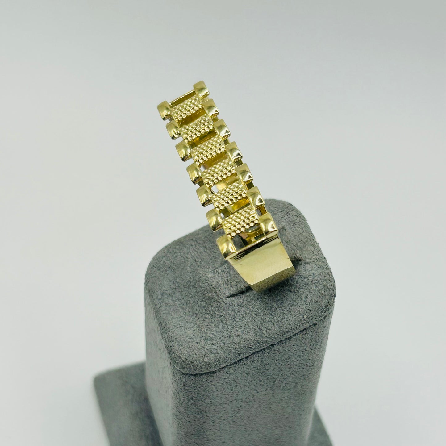 10K Gold Two Finger 9.5mm RX Ring