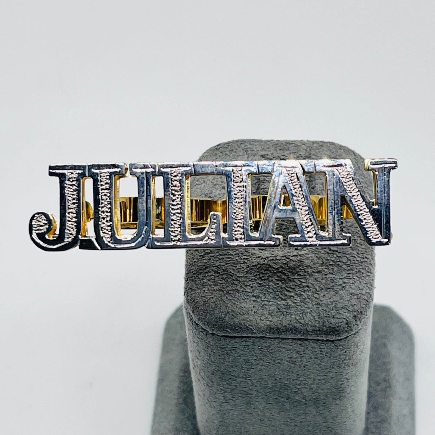 Custom 14K Gold Two Finger Ring